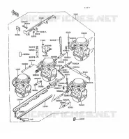 CARBURETOR for Kawasaki GPZ550
