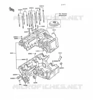 CRANKCASE(S) for Kawasaki GPZ550