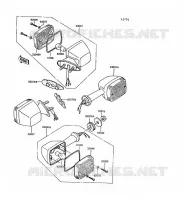 INDICATORS for Kawasaki GPZ550