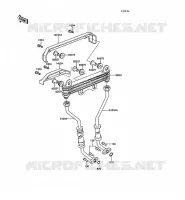 OIL RADIATOR for Kawasaki GPZ550