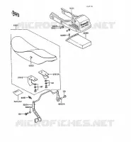 SEAT for Kawasaki GPZ550