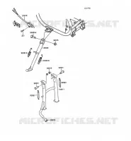STAND for Kawasaki GPZ550