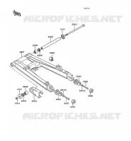 SWINGARM for Kawasaki GPZ550