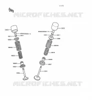 VALVE for Kawasaki GPZ550