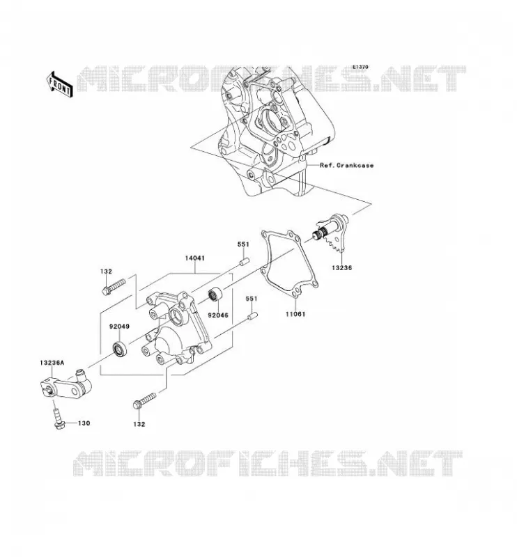 SHIFT Kawasaki SSV 800 2014 TERYX 4  KRT800AEF