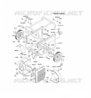 CHASSIS for Kawasaki GE5000A