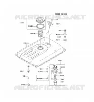 FUEL TANK for Kawasaki GE5000A