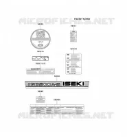 LABELS for Kawasaki GE5000A
