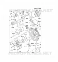 STARTER MOTOR for Kawasaki GE5000A