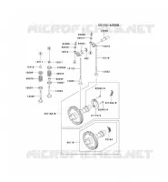 VALVE   CAMSHAFT for Kawasaki GE5000A
