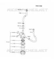 FUEL TANK for Kawasaki FA MOTORS