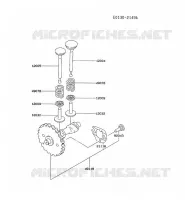 VALVE   CAMSHAFT for Kawasaki FA MOTORS