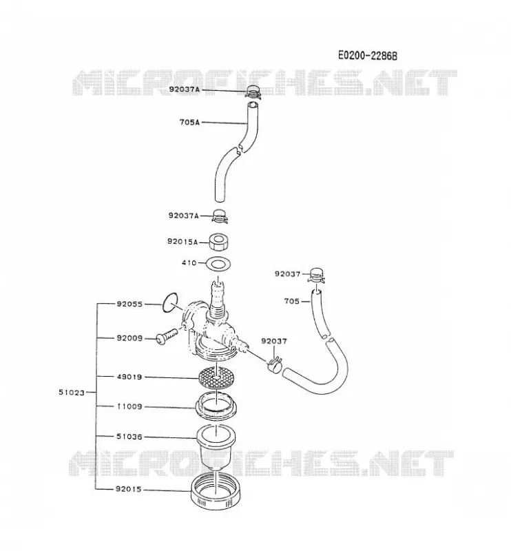 FUEL TANK Kawasaki Petits Moteurs FA FA130D FA MOTORS  FA130D-CE56