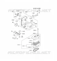 AIR FILTER/EXHAUST for Kawasaki FC MOTORS