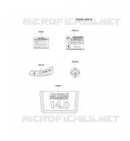 LABELS for Kawasaki FC MOTORS