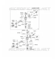 PISTON/CRANKSHAFT for Kawasaki FC MOTORS