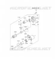 STARTER MOTOR for Kawasaki FC MOTORS