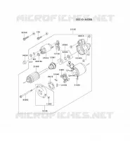 STARTER MOTOR for Kawasaki FD MOTORS