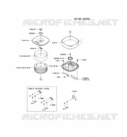 AIR FILTER/EXHAUST for Kawasaki FD MOTORS
