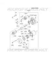 STARTER MOTOR for Kawasaki FD MOTORS