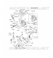 CARBURETOR PARTS for Kawasaki FD MOTORS