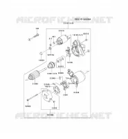 STARTER MOTOR for Kawasaki FD MOTORS