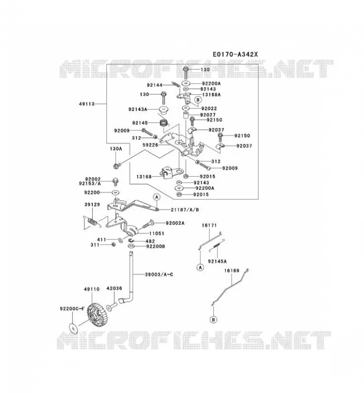 CONTROL EQUIPMENT Kawasaki Petits Moteurs FD FD750D FD MOTORS  FD750D-CS06