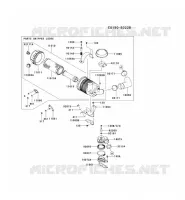 AIR FILTER/EXHAUST for Kawasaki FD MOTORS