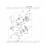 STARTER MOTOR for Kawasaki FD MOTORS