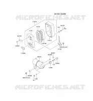 AIR FILTER/EXHAUST for Kawasaki FE MOTORS