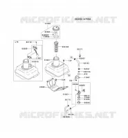 FUEL TANK for Kawasaki FE MOTORS