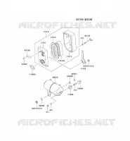 AIR FILTER/EXHAUST for Kawasaki FE MOTORS