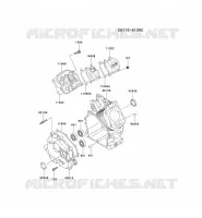 CYLINDER HEAD/CRANKCASE for Kawasaki FE MOTORS