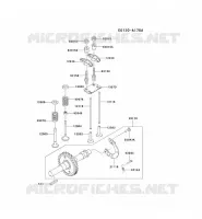 VALVE   CAMSHAFT for Kawasaki FE MOTORS