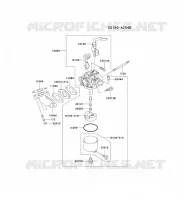 CARBURETOR for Kawasaki FE MOTORS