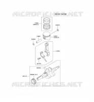 PISTON/CRANKSHAFT for Kawasaki FE MOTORS