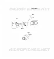 PISTON/CRANKSHAFT for Kawasaki FJ MOTORS