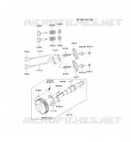 VALVE   CAMSHAFT for Kawasaki FJ MOTORS