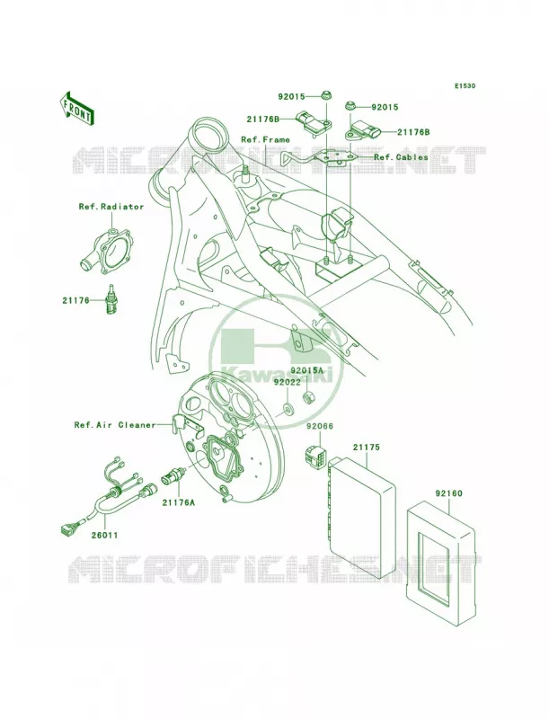 Fuel Injection Kawasaki MOTOS 1500 2005 Vulcan 1500 Drifter  VN1500-R5