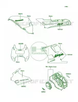 DecalEbonyZX1100 C3C4 for Kawasaki Ninja ZX-11