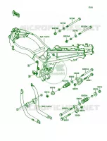 Frame Fitting for Kawasaki Ninja ZX-11