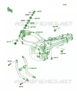 Frame for Kawasaki Ninja ZX-11