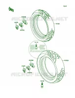 Tire for Kawasaki Ninja ZX-11
